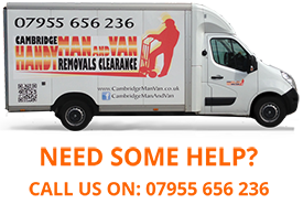 Cambridge Removal Service cambridge man with van call for help